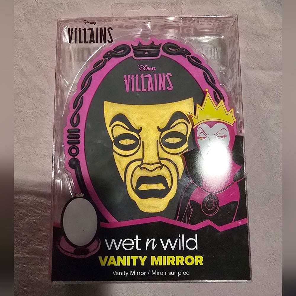 Wet n Wild Villains Vanity Mirror - Pink and Yellow The Evil Queen
